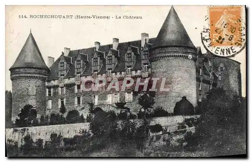 Ansichtskarte AK Rochechouart Hte Vienne Le Chateau