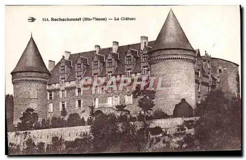 Ansichtskarte AK Rochechouart Hte Vienne Le Chateau