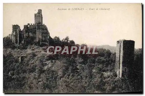 Cartes postales Environs de Limoges Tours de Chalusset