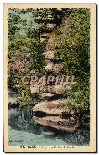 Cartes postales Nede H V Les Rochers du Moulin