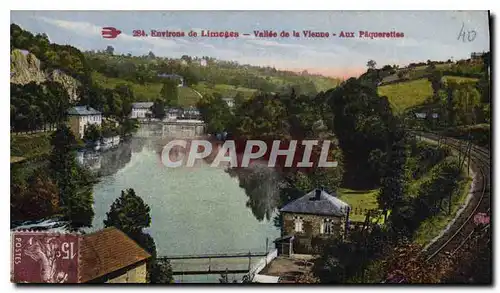 Ansichtskarte AK Environs de Limoges Vallee de la Vienne Aux Paquerettes