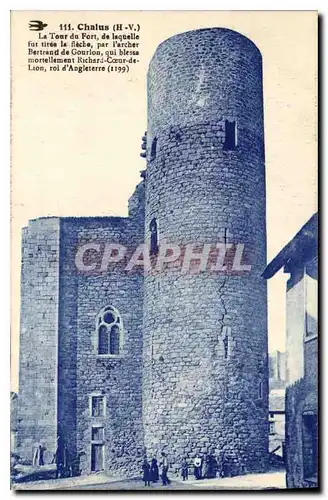 Cartes postales Chalus H V La Tour du Fort