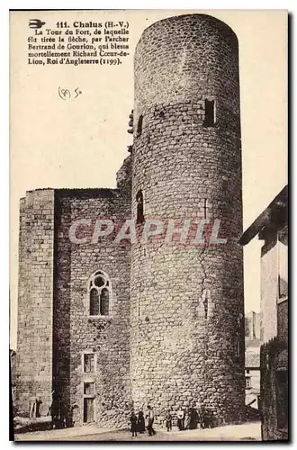 Cartes postales Chalus H V La Tour du Fort