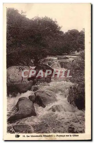 Cartes postales Le Limousin Illustre Paysage sur la Glane