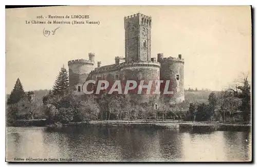 Ansichtskarte AK Environs de Limoges Le Chateau de Montbrun Hte Vienne