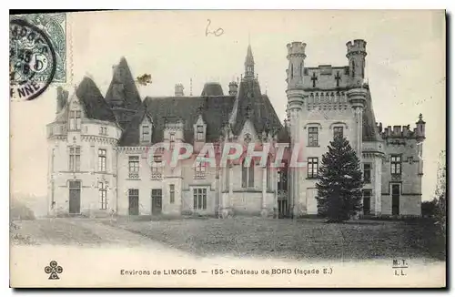 Cartes postales Environs de Limoges Le Chateau de Bord