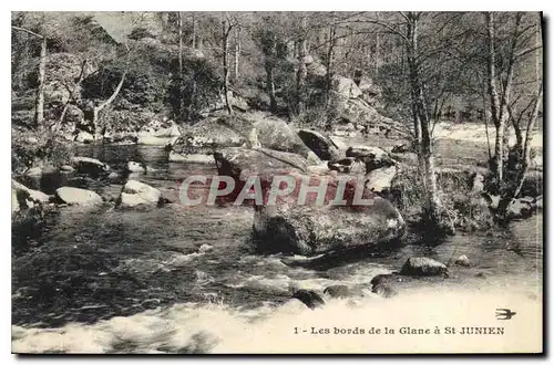 Ansichtskarte AK Les bords de la Glane a St Junien