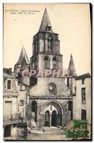 Cartes postales St Junien Eglise Paroissiale