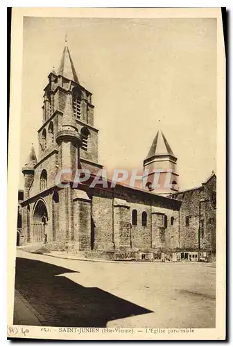 Cartes postales St Junien Hte Vienne L'Eglise paroissiale