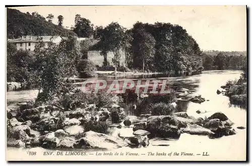 Cartes postales Environs de Limoges Les bords de la Vienne