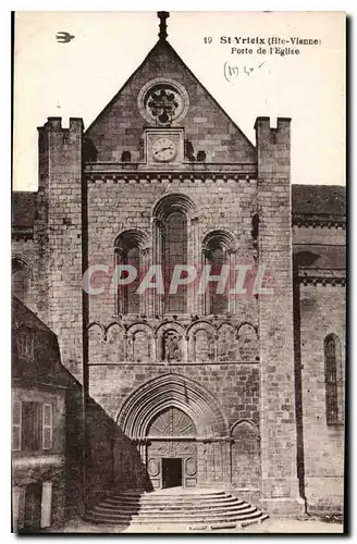 Cartes postales St Yrieix Hte Vienne Porte de l'Eglise