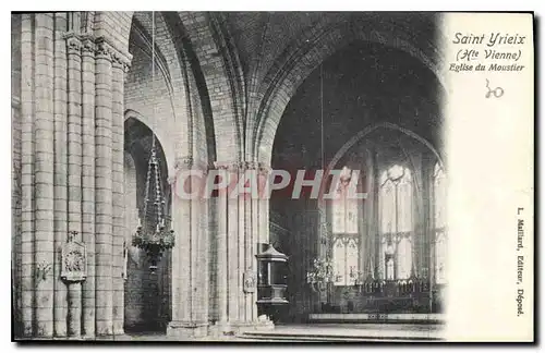 Cartes postales St Yrieix Hte Vienne Eglise du Moustier