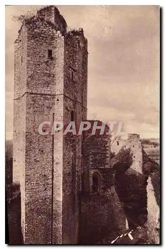 Ansichtskarte AK Environs de Limoges Hte Vienne Ruines de Chalusset La Grande Tour