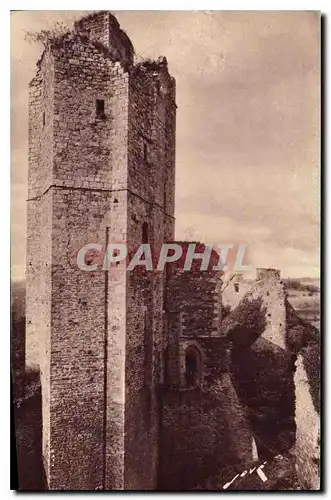 Cartes postales Environs de Limoges Hte Vienne Ruines de Chalusset La Grande Tour