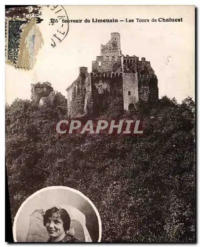 Cartes postales Souvenir du Limousin Les Tours de Chalucet