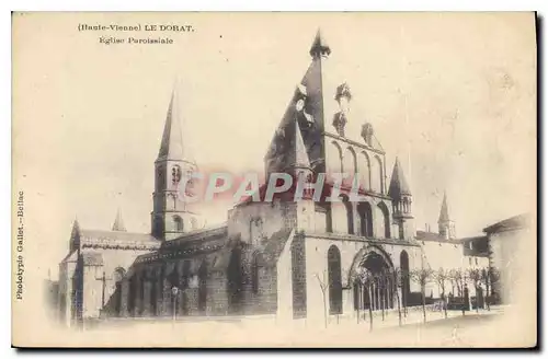 Cartes postales Hte Vienne Le Dorat Eglise Paroissiale
