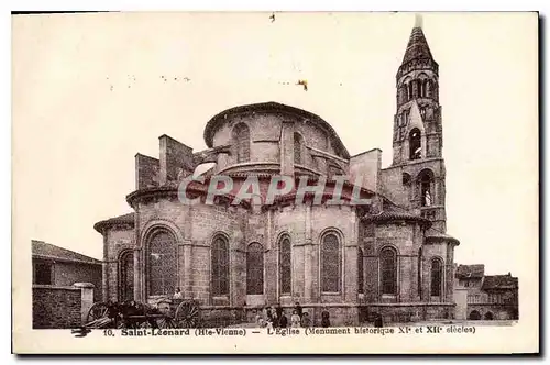Cartes postales St Leonard Hte Vienne L'Eglise