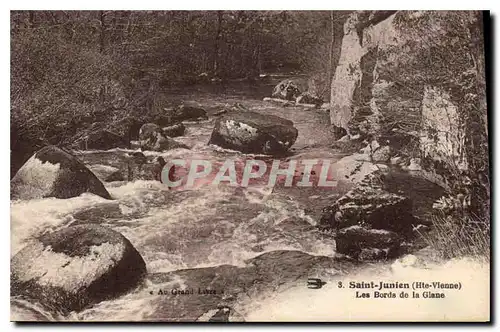 Ansichtskarte AK St Junien Hte Vienne Les bords de la Glane