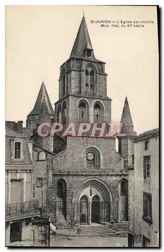 Cartes postales St Junien L'Eglise paroissiale