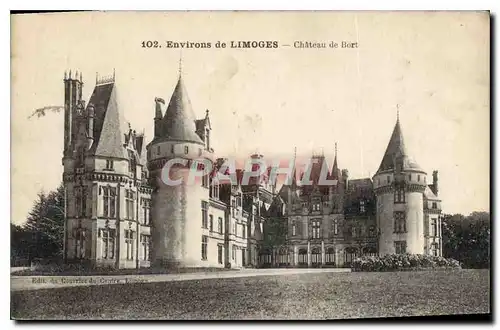 Ansichtskarte AK Environs de Limoges Chateau de Bort