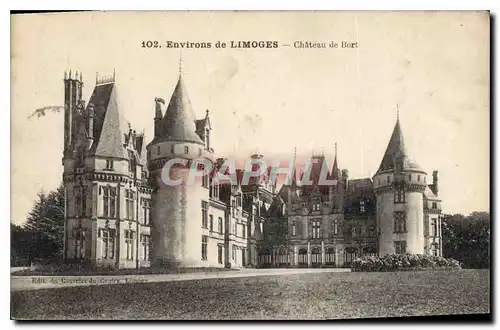 Cartes postales Environs de Limoges Chateau de Bort