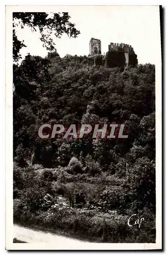 Ansichtskarte AK Environs de Limoges Les Ruines de Chalusset