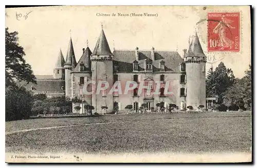 Cartes postales Chateau de Nexon Haute Vienne