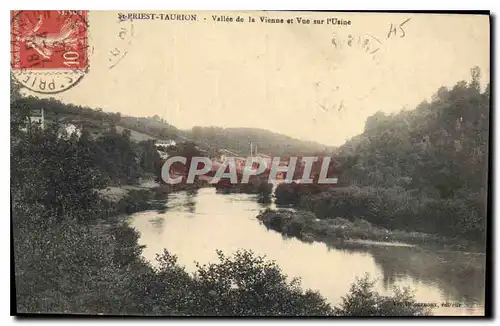 Cartes postales St Priest Taurion Vallee de la Vienne et Vue sur l'Usine