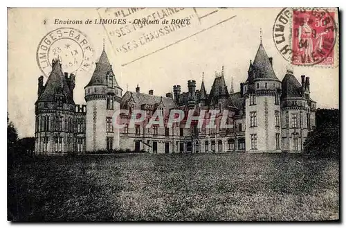 Cartes postales Environs de Limoges Chateau de Bort
