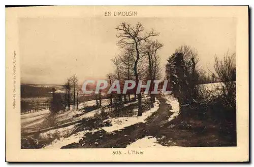 Cartes postales En Limousin l'Hiver