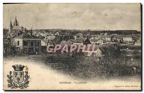 Cartes postales Dourdan Vue generale