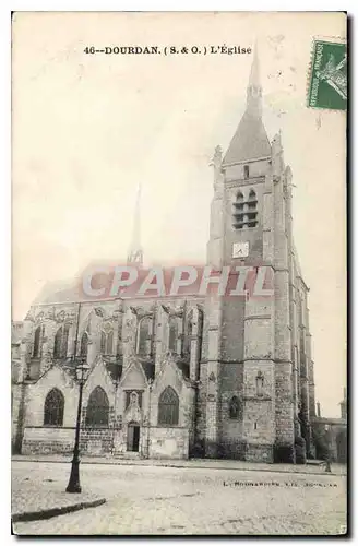 Cartes postales Dourdan S et O l'Eglise