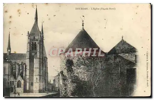 Cartes postales Dourdan S et O l'Eglise Facade Nord