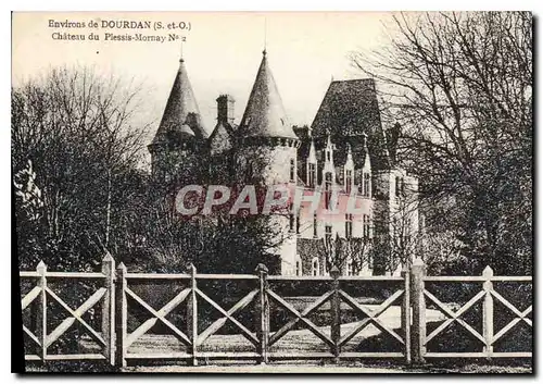 Cartes postales Environs de Dourdan S et O Chateau du Plessis Mornay