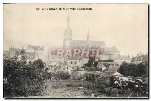 Cartes postales Dourdan S et O Vue d'Ensemble