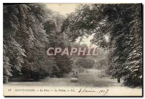 Cartes postales Saint Cloud Le Parc Le Violon