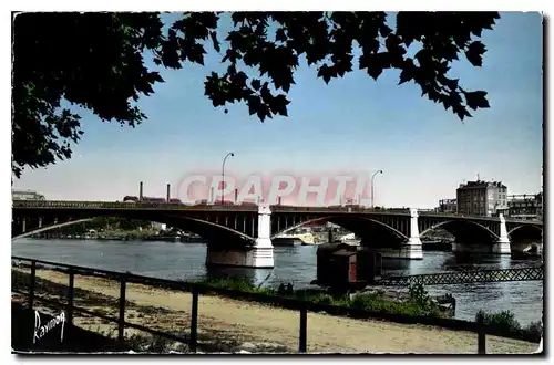 Cartes postales Asnieres Clichy Le pont d'Asnieres