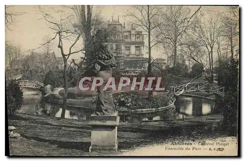 Cartes postales Asnieres Chateau Puget Ensemble du Parc