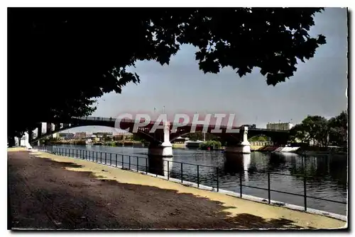 Cartes postales Asnieres Levallois Seine Le pont