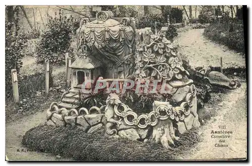 Cartes postales Asnieres Ciemetiere des Chiens