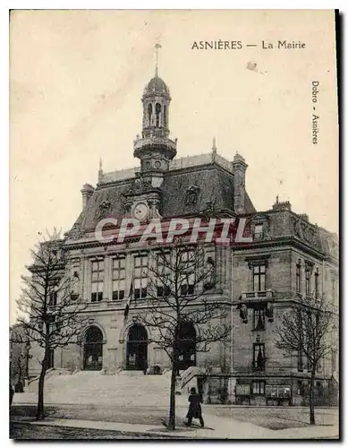 Ansichtskarte AK Asnieres La Mairie