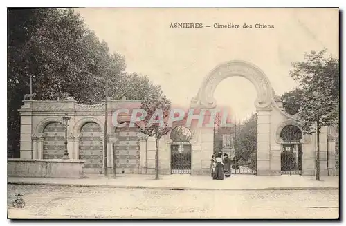 Cartes postales Asnieres Cimetiere des Chiens