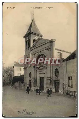 Cartes postales Asnieres l'Eglise