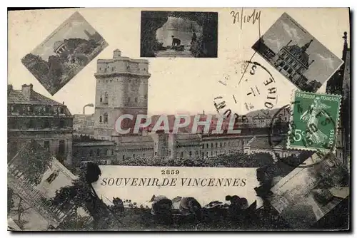 Ansichtskarte AK Souvenir de Vincennes