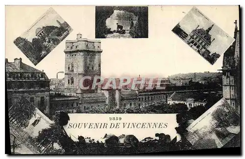 Ansichtskarte AK Souvenir de Vincennes