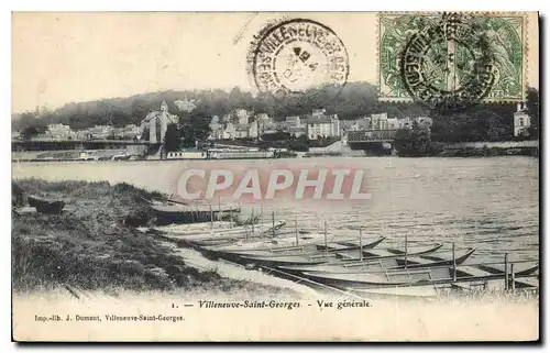 Cartes postales Villeneuve Saint Georges Vue generale