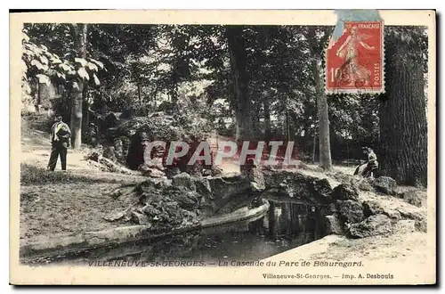 Cartes postales Villeneuve Saint Georges La Cascade Parc de Beauregard