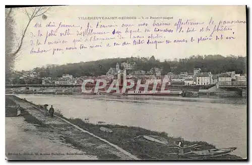 Cartes postales Villeneuve Saint Georges S et O Vue Panoramique