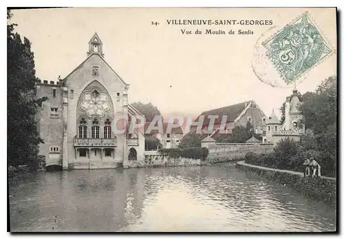 Cartes postales Villeneuve Saint Georges Vue du Moulin de Senlis