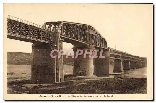 Ansichtskarte AK Caronte B du R Le Viaduc de Caronte